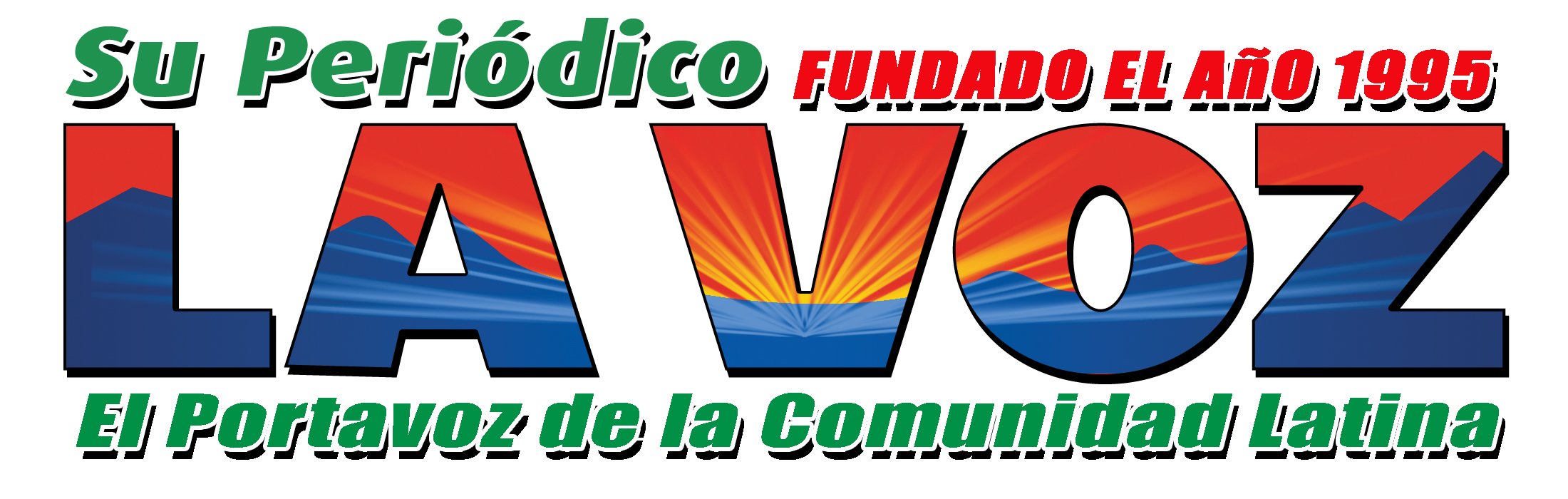 La Voz. Su periódico. Fundado en el año 1995. El portavoz de la Comunidad Latina